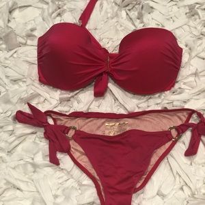 Victoria Secret strapless bikini